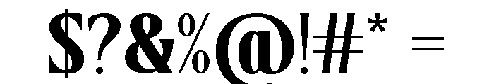 TRT MONTERO  Semi Bold Font OTHER CHARS