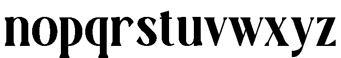 TRT MONTERO  Semi Bold Font LOWERCASE