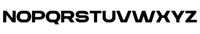 TRT Mont Broz Extra Bold Font UPPERCASE