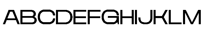 TRT Mont Broz Regular Font UPPERCASE