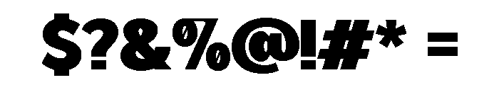 TRT Ontika ExtraBold Font OTHER CHARS