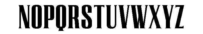 TRT REGARD Bold Font UPPERCASE