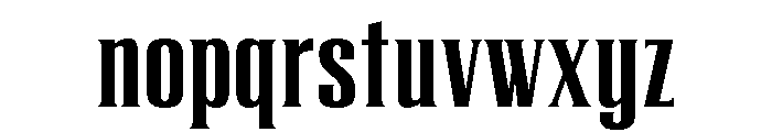 TRT REGARD Bold Font LOWERCASE