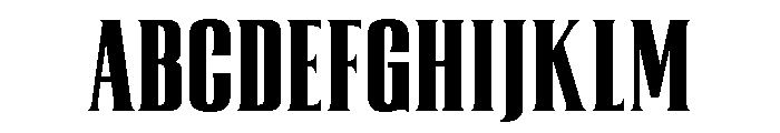 TRT REGARD Extra Bold Font UPPERCASE