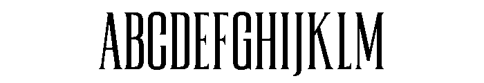 TRT REGARD Light Font UPPERCASE