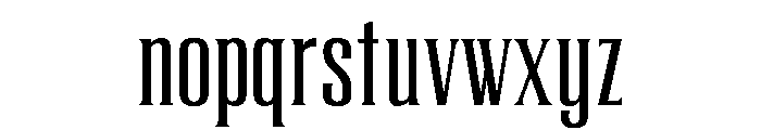 TRT REGARD Regular Font LOWERCASE