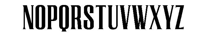 TRT REGARD Semi Bold Font UPPERCASE