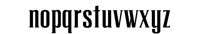 TRT REGARD Semi Bold Font LOWERCASE