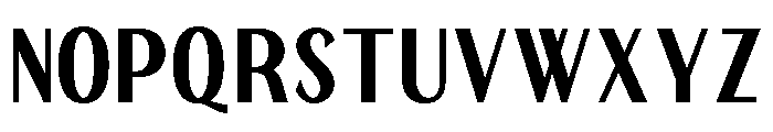 TRT Remora Bold Font UPPERCASE