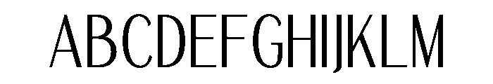 TRT Remora Light Font UPPERCASE