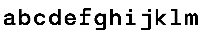 TRT Terminal Mono Medium FONT