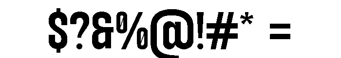 TRT unamo Medium Font OTHER CHARS