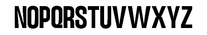 TRT unamo Medium Font UPPERCASE