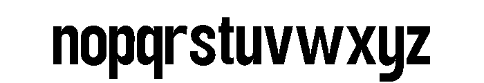 TRT unamo Medium Font LOWERCASE