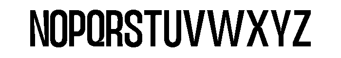 TRT unamo Regular Font UPPERCASE