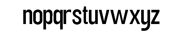 TRT unamo Regular Font LOWERCASE