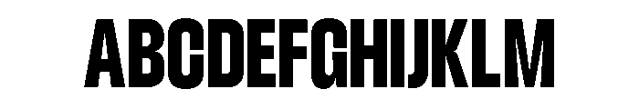 TRT unamo Semi Bold Font UPPERCASE