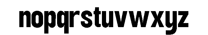 TRT unamo Semi Bold Font LOWERCASE