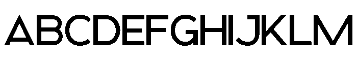 TRUXION-Regular Font UPPERCASE