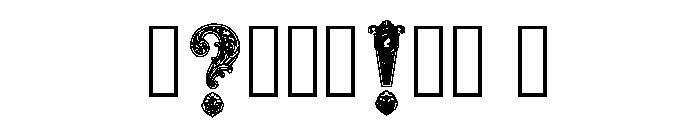 Tracy Regular Font OTHER CHARS