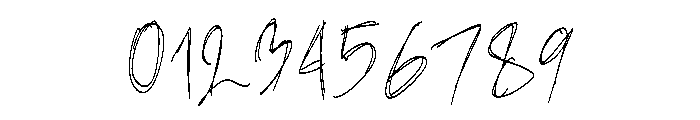 Trail Notes Font OTHER CHARS