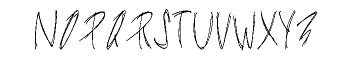 Trail Notes Font UPPERCASE