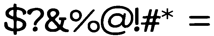 Trailblazer_Font Font OTHER CHARS
