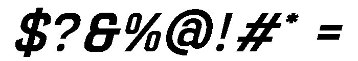 Trailblazer Regular Font OTHER CHARS