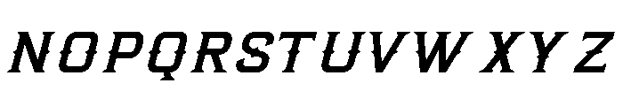 Trailblazer Regular Font UPPERCASE