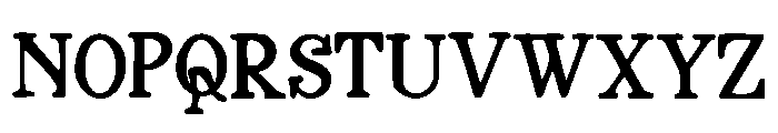 Trailblazer_Serif Font UPPERCASE