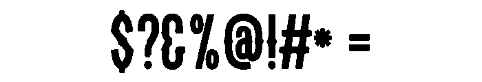 Trailborn Font OTHER CHARS