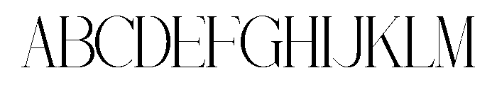 Trailogen Font UPPERCASE