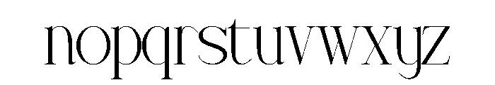 Trailogen Font LOWERCASE