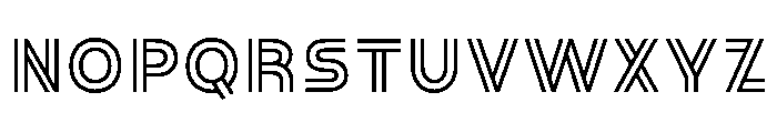 Trailrun Font LOWERCASE