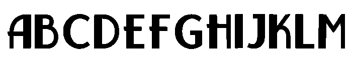 Trails Regular Font UPPERCASE
