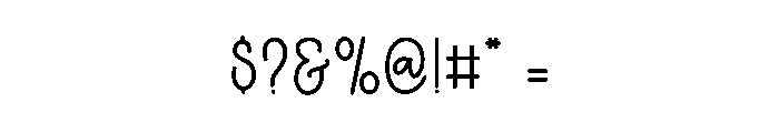 Training Vocation Font OTHER CHARS