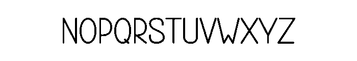 Training Vocation Font LOWERCASE