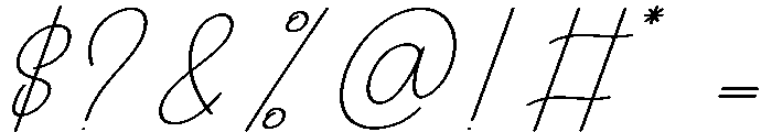 Training Font OTHER CHARS