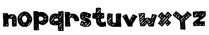 Traitor Font LOWERCASE