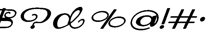 Transit Font OTHER CHARS
