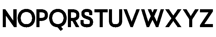 Traotush Black Font UPPERCASE