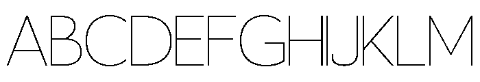 Traotush Thin FONT