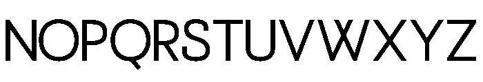 Traotush Font UPPERCASE