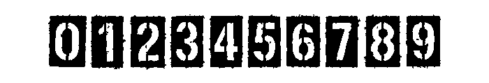 Trash Block Font OTHER CHARS
