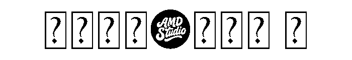 Trash Block Font OTHER CHARS
