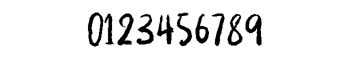 Trash Rush Font OTHER CHARS