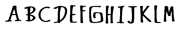 Trasition Regular Font UPPERCASE