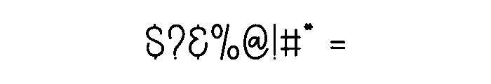 Traveling Grate Font OTHER CHARS