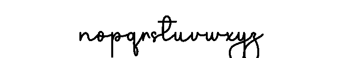 Traveling Together Font LOWERCASE