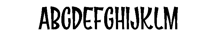 Traveling1 Font UPPERCASE